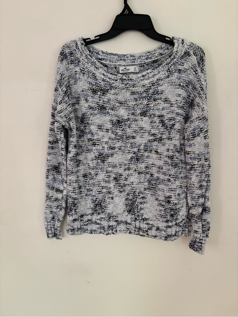 Hollister Marled Knit Cotton Sweater XS